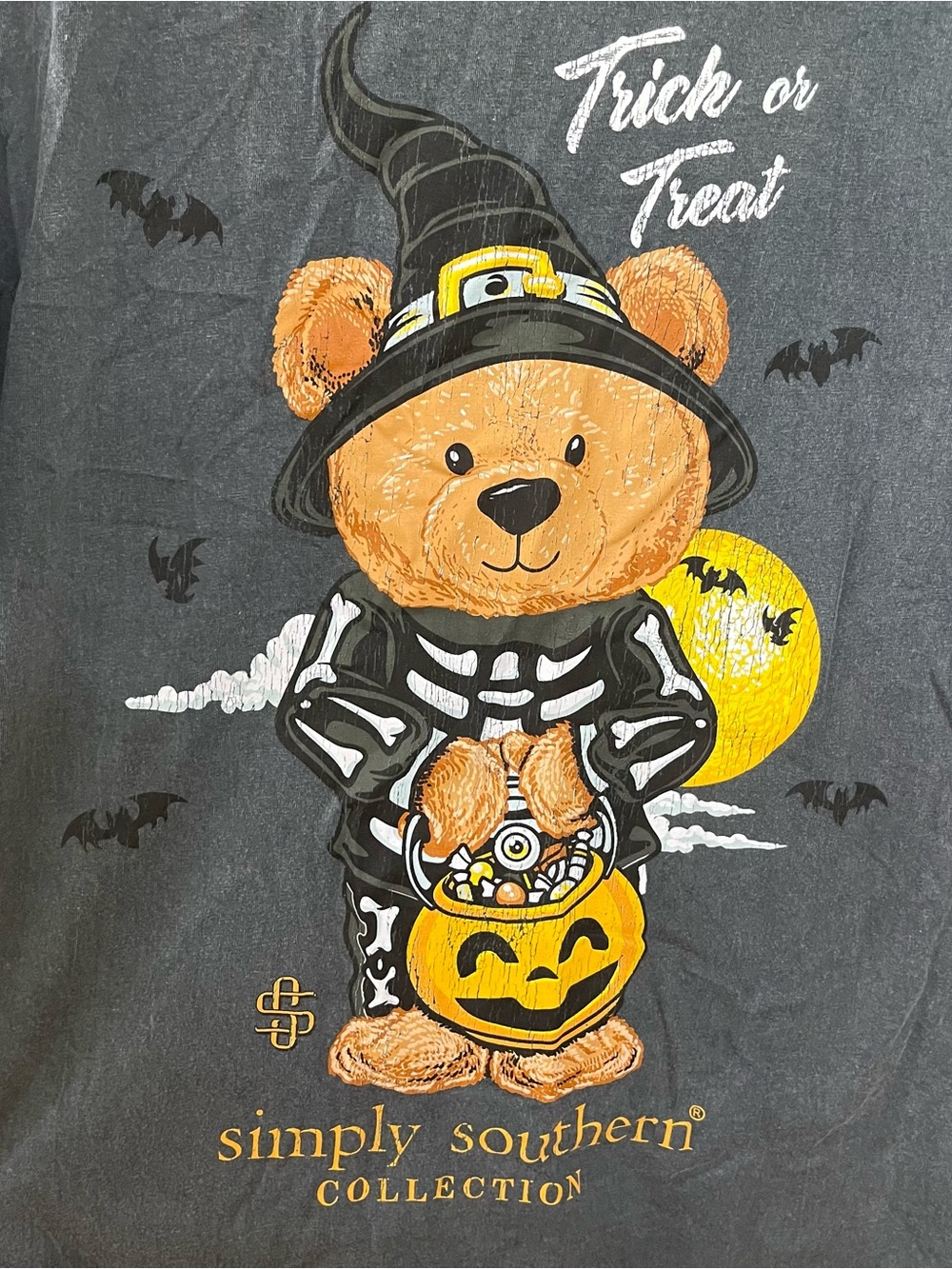 NWT Simply Southern Short Sleeve T-Shirt Size Large Available Halloween - Picture 6 of 6